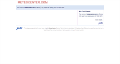 Desktop Screenshot of meteocenter.com